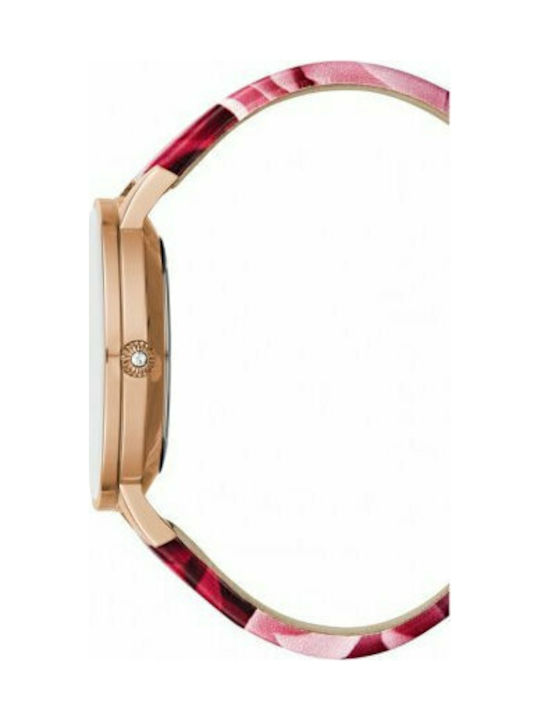 Ted Baker Kate Watch with Red Leather Strap