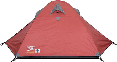 Camping Plus by Terra Merak 3P Σκηνή Camping Igloo με Διπλό Πανί για 3 Άτομα 120εκ.