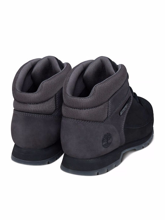 Timberland Euro Sprint Hiker Ανδρικά Ορειβατικά Μποτάκια Μαύρα
