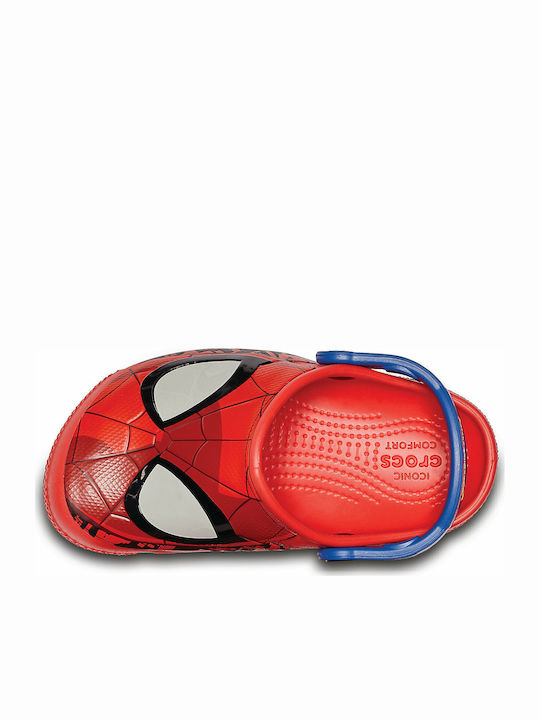 Spiderman Παιδικά Ανατομικά Σαμπό Θαλάσσης Κόκκινα
