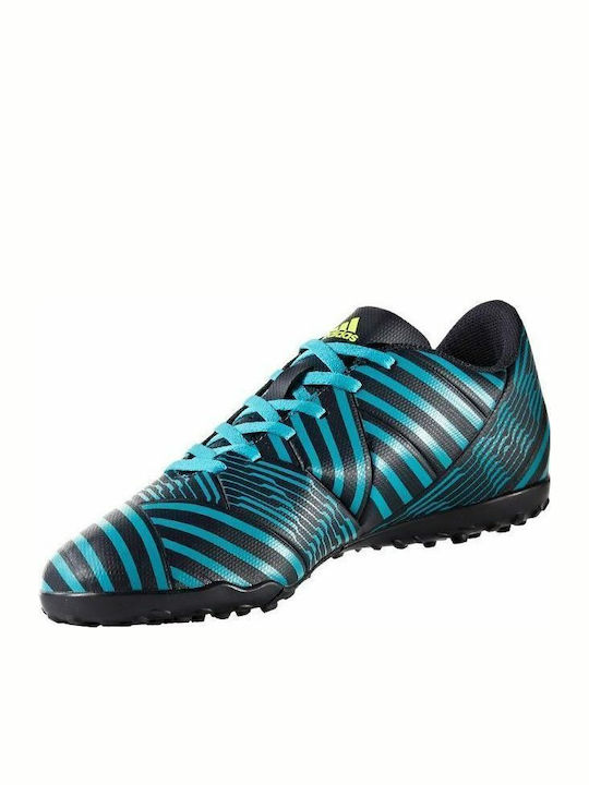 adidas FC 17.4 Low Football Shoes TF with Molded Cleats Blue