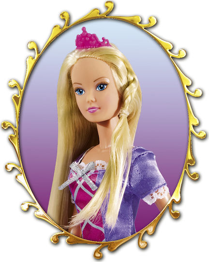 Simba Steffi Love Rapunzel Growing Hair Κούκλα Ραπουνζέλ