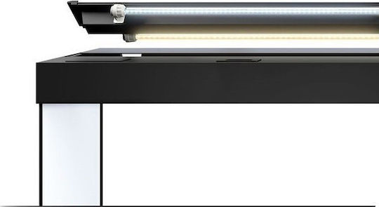 Juwel Lido Fish Aquarium Capacity 200lt with Lighting Heater Circulator Filter 71x51x51cm Black