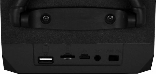 Media-Tech Boombox LT Ηχείο Bluetooth 6W με Ραδιόφωνο και Διάρκεια Μπαταρίας έως 3 ώρες Μαύρο