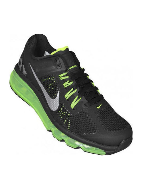Air Max 2013 GS Детски спортни обувки Running с Връзки Черни