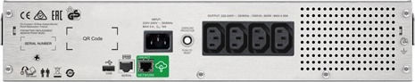 APC Smart-UPS C 1500VA LCD RM Line-Interactive 900W με 4 IEC Πρίζες