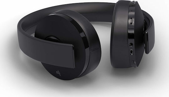 Sony New Gold Безжичен Надушници Геймърски слушалки с връзка USB / 3,5 мм Черен