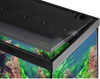 Eheim Aquastar 54 LED Fish Aquarium Capacity 54lt with Lighting, Heater, Filter and 60x30x30cm Black
