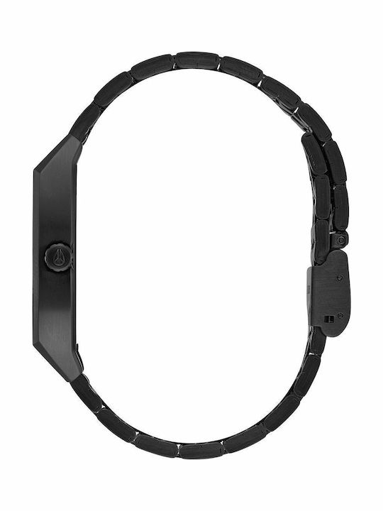 Nixon Time Tracker Ρολόι Μπαταρίας με Μεταλλικό Μπρασελέ