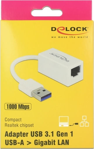DeLock 65905 Αντάπτορας Δικτύου USB με Ενσύρματη Σύνδεση Gigabit Ethernet