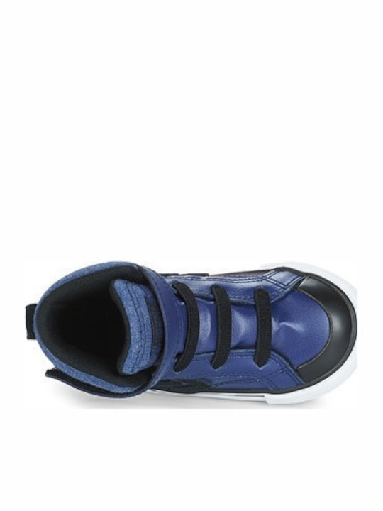 Pro Blaze Strap Hi Inf Kids Sneakers High with Scratch Blue