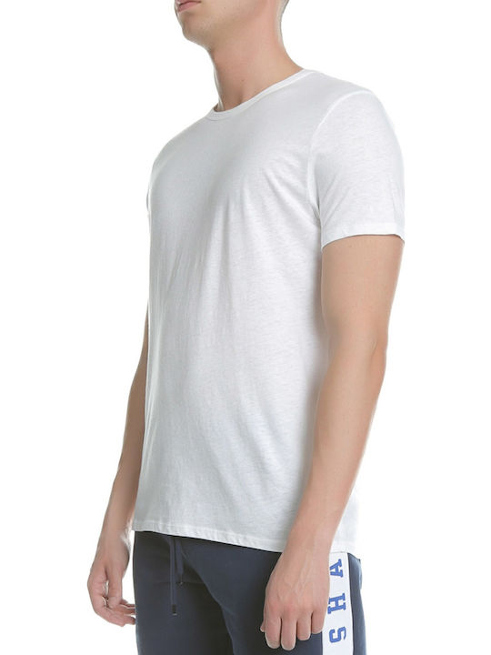 Scotch & Soda Classic Men's Short Sleeve T-shirt White