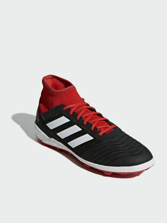 Adidas Predator Tango 18.3 TF Ψηλά Ποδοσφαιρικά Παπούτσια με Σχάρα Μαύρα