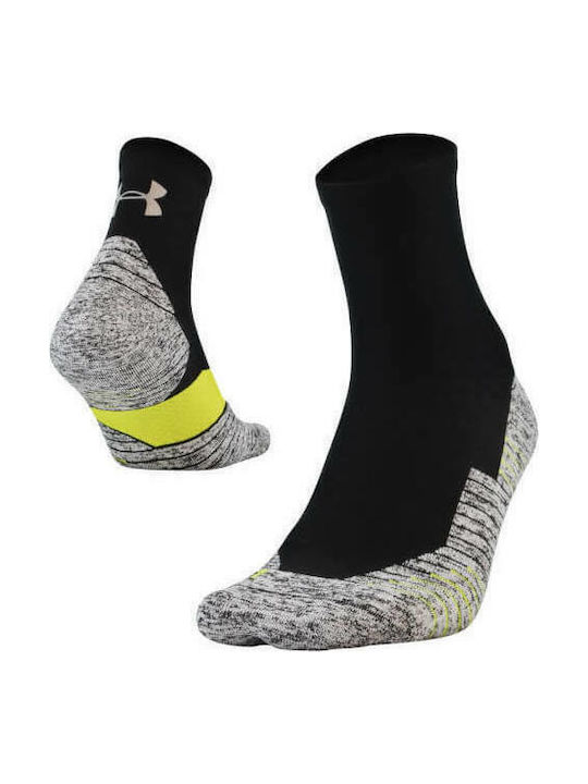 Under Armour Charged Running Socks Black 1 Pair