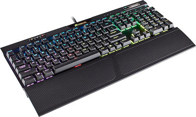 Corsair K70 RGB MK.2 Gaming Μηχανικό Πληκτρολόγιο με Cherry MX Red διακόπτες και RGB φωτισμό (Ελληνικό)