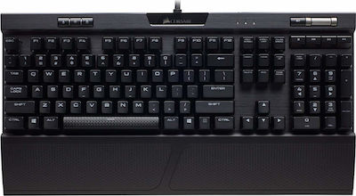 Corsair K70 RGB MK.2 Gaming Μηχανικό Πληκτρολόγιο με Cherry MX Red διακόπτες και RGB φωτισμό (Ελληνικό)