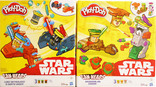 Hasbro Play-Doh Plasticine - Star Wars Vehicle Game Set for 3+ Years 3 Can (Miscellaneous Designs)