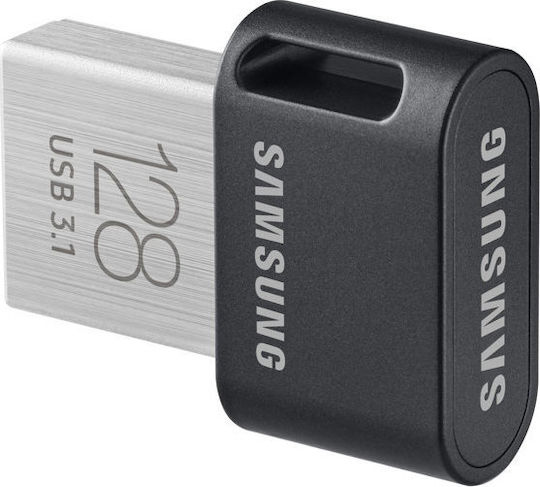 Samsung Fit Plus 128GB USB 3.1 Stick Μαύρο