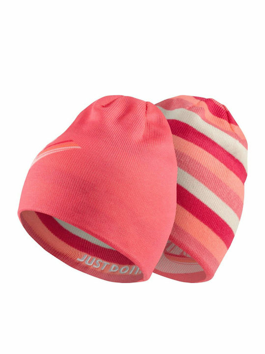 Beanie Frauen Wendbarer Strickmütze in Orange