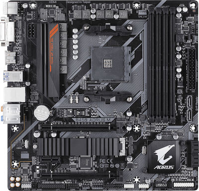 Gigabyte B450 Aorus M (rev. 1.0) Motherboard Micro ATX με AMD AM4 Socket