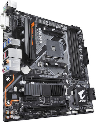 Gigabyte B450 Aorus M (rev. 1.0) Motherboard Micro ATX με AMD AM4 Socket