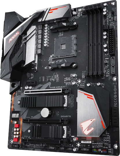 Gigabyte B450 Aorus Pro (rev. 1.0) Motherboard ATX με AMD AM4 Socket