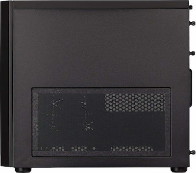 Corsair Crystal Series 280X Gaming Midi Tower Κουτί Υπολογιστή με Πλαϊνό Παράθυρο Μαύρο