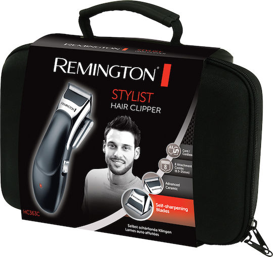 Remington Κουρευτική Μηχανή Μαύρη HC363C
