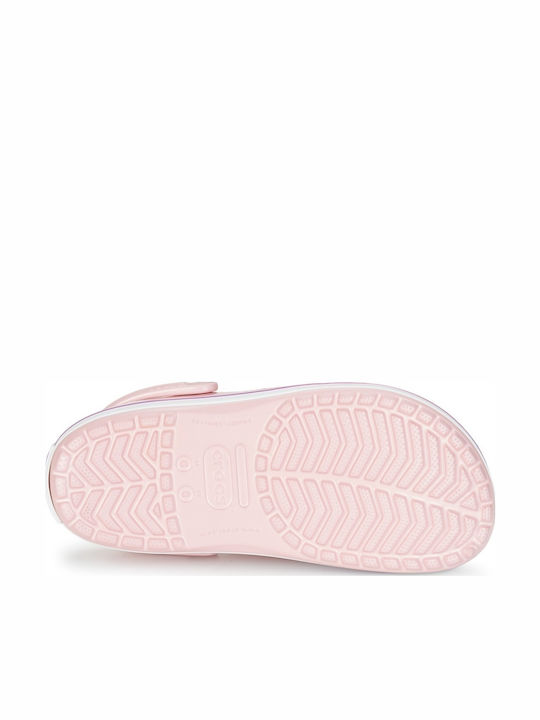 Crocs Crocband Γυναικεία Ανατομικά Σαμπό Ροζ 11016-6MB