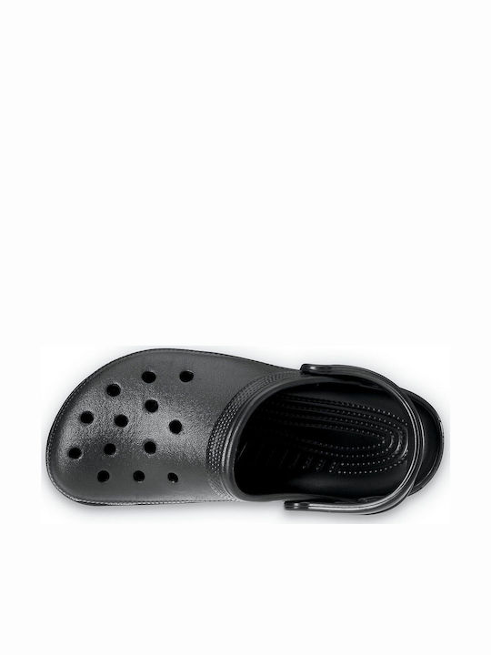 Crocs Classic Ανατομικά Σαμπό Μαύρα