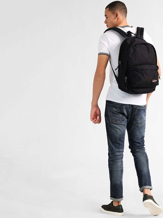 Eastpak Back to Work School Bag Backpack Junior High-High School Black with Water Bottle Holder 27Liters