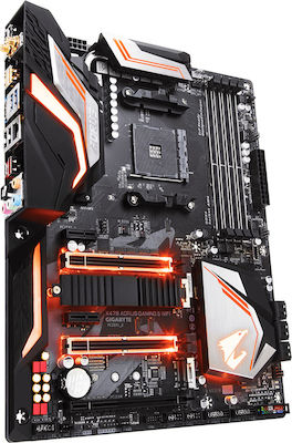 Gigabyte X470 Aorus Gaming 5 Wifi ATX Дънна платка с AMD AM4 Гнездо