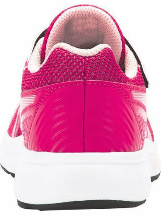 Stormer 2 PS Kids Sports Shoes Running with Hoop & Loop Closure Fuchsia