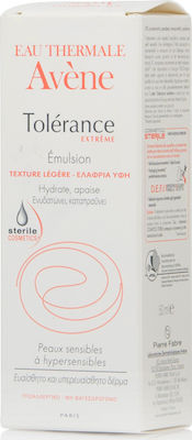 Avene Tolerance Extreme Light 24ωρο Ενυδατικό Γαλάκτωμα Προσώπου για Ευαίσθητες Επιδερμίδες 50ml