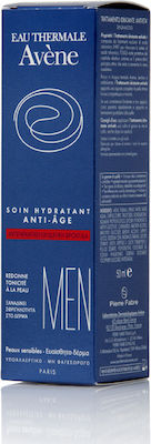 Avene Moisturizing 24h Day/Night Cream for Men Suitable for Dry Skin with Hyaluronic Acid 50ml