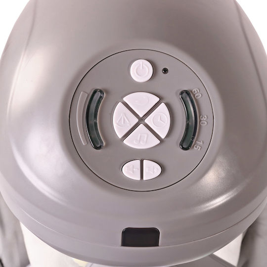 Cangaroo Electric Relax pentru Bebeluși Leagăn Woodsy cu Muzică Gri pentru Copil până la 9kg