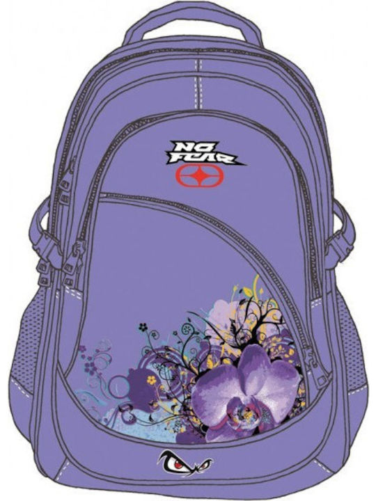 No Fear Vines School Bag Backpack Junior High-High School Multicolored