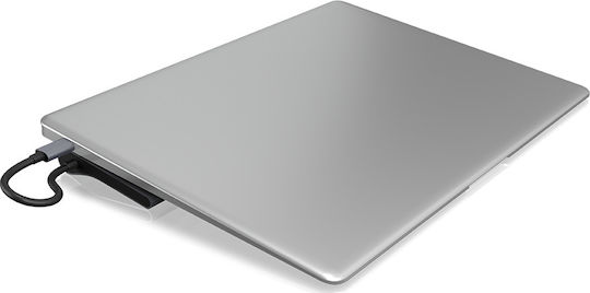 Icy Box USB-C Docking Station με HDMI/DisplayPort 4K PD Ethernet και σύνδεση 2 Οθονών Μαύρο (IB-DK2102-C)