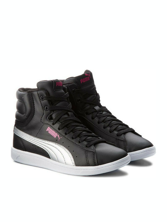 Puma Kinder-Sneaker Hoch Vikky Mid Schwarz