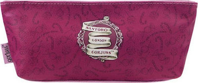 Santoro Sugar & Spice Pencil Case with 1 Compartment Pink