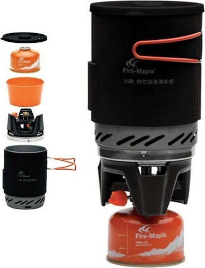 Fire Maple Star Cooking FMS-X1 Φορητό Κουζινάκι Υγραερίου με Αυτόματη Ανάφλεξη και Σκεύος Μαγειρέματος