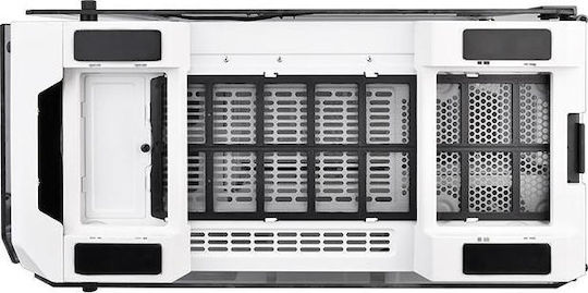 Thermaltake View 71 Tempered Glass Gaming Midi Tower Κουτί Υπολογιστή με Πλαϊνό Παράθυρο Λευκό