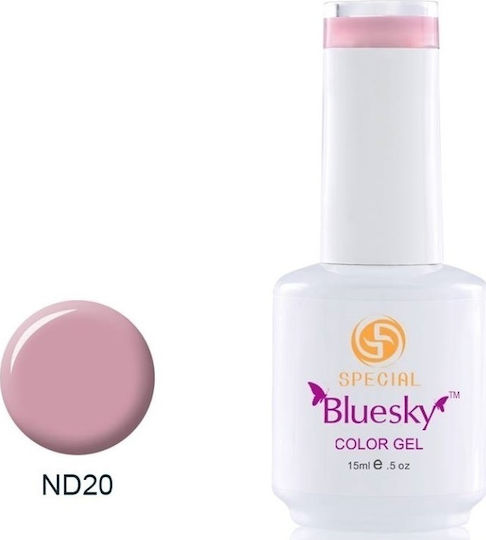 Bluesky ND Хибриден Лак за Нокти Stone Rose 20 15мл 1бр