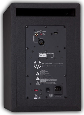 EVE Audio SC208 Studio Monitor 8" 200W Stück Schwarz