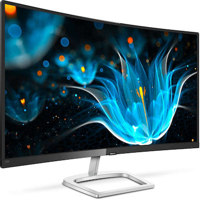 Philips 328E9FJAB VA Curved Monitor 31.5" QHD 2560x1440 με Χρόνο Απόκρισης 5ms GTG