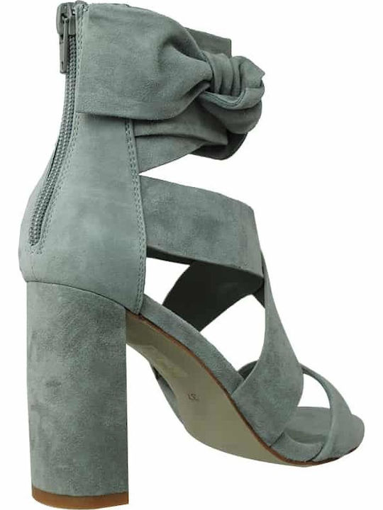 33190-252 Suede Πέδιλα Γκρι