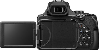 Nikon Coolpix P1000 Compact Aparat Foto 16MP Cu Zoom Optic 125x cu Ecran 3.2" și Rezoluție Video 3840 x 2160 pixeli Negru