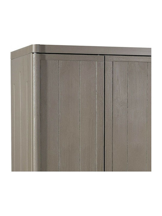 Dulap cu două uși Plastic cu 4 Rafturi 65x45x172cm