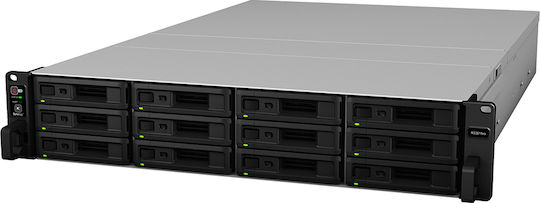 Synology RackStation RS3618xs NAS Rack with 12 slots for HDD/SSD and 4 Ethernet ports