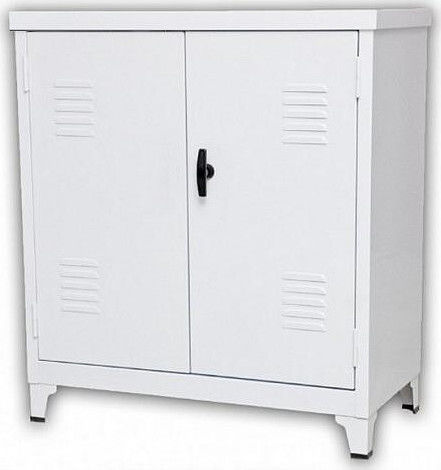 Doppelflügeliger Metallischer Galvanisierter Außenschrank 80x45x90cm Doppelflügeliger Metallischer Galvanisierter Außenschrank 80x45x90cm